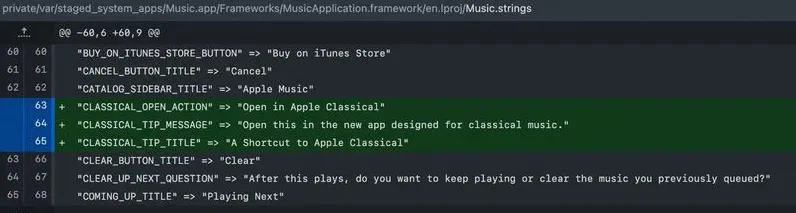 apple classic app code 1