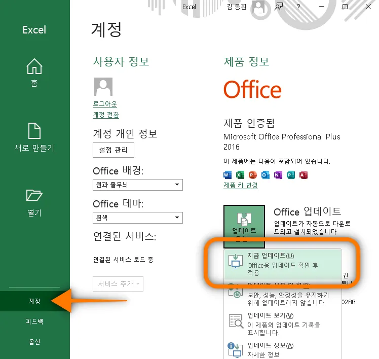4. Microsoft Office Update