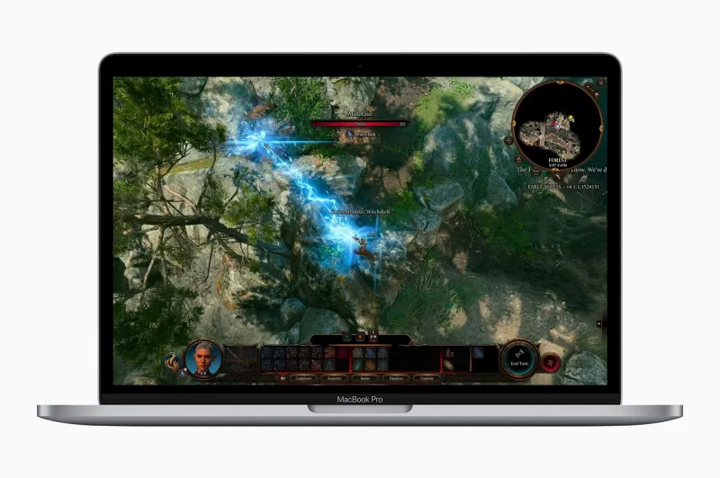 M2 13 inch MacBook Pro Baldurs Gate Game