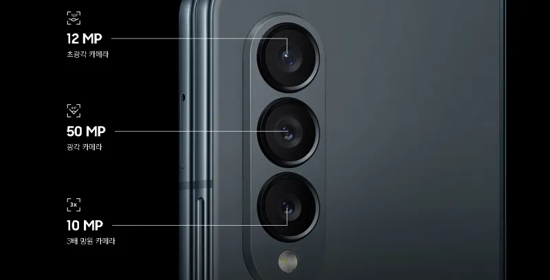 Galaxy Z Fold 4 External Camera Detail 1