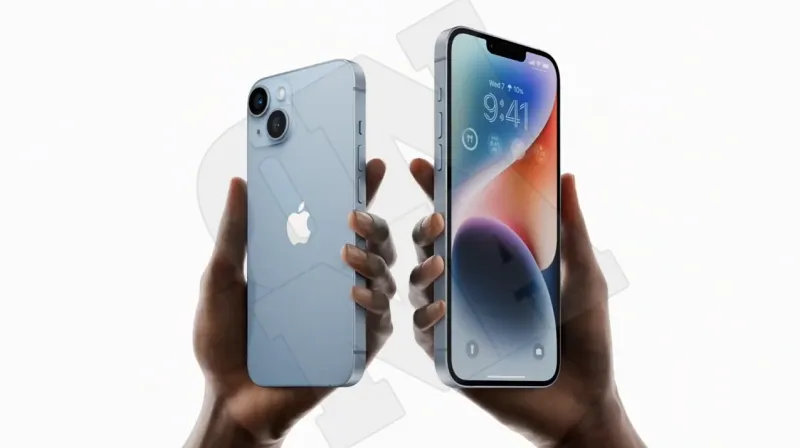 iPhone 14 and iPhone 14 plus 02 size and design
