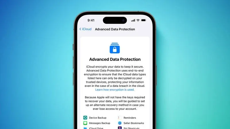 iOS16.2 advanced data protection features