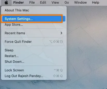 macbook system settings