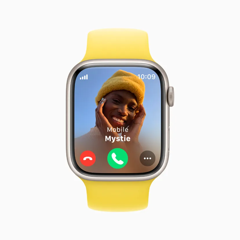 애플 애플워치 watchos10 디스플레이활용. 전화통화. Apple Watch 앱들은 이제 정보를 한눈에 훑어볼 수 있도록 Apple Watch 디스플레이를 더욱 적극적으로 활용한다.