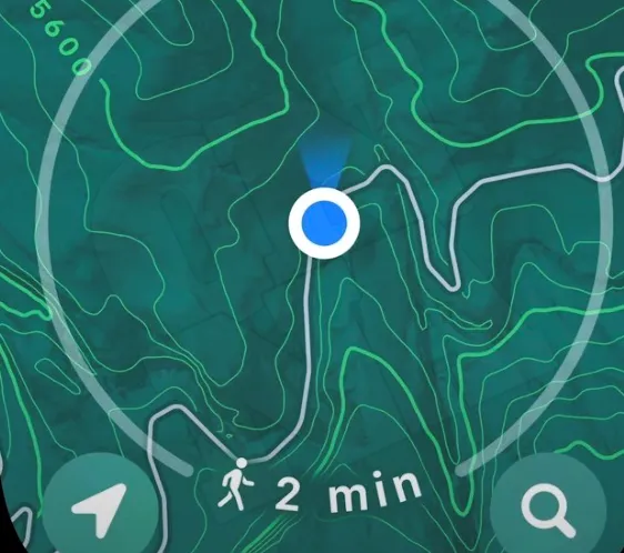 Apple Watch Hiking Nearby Top Map